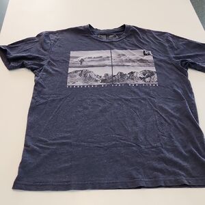 Men's Sz L tentree Blue Mountain Graphic Tee